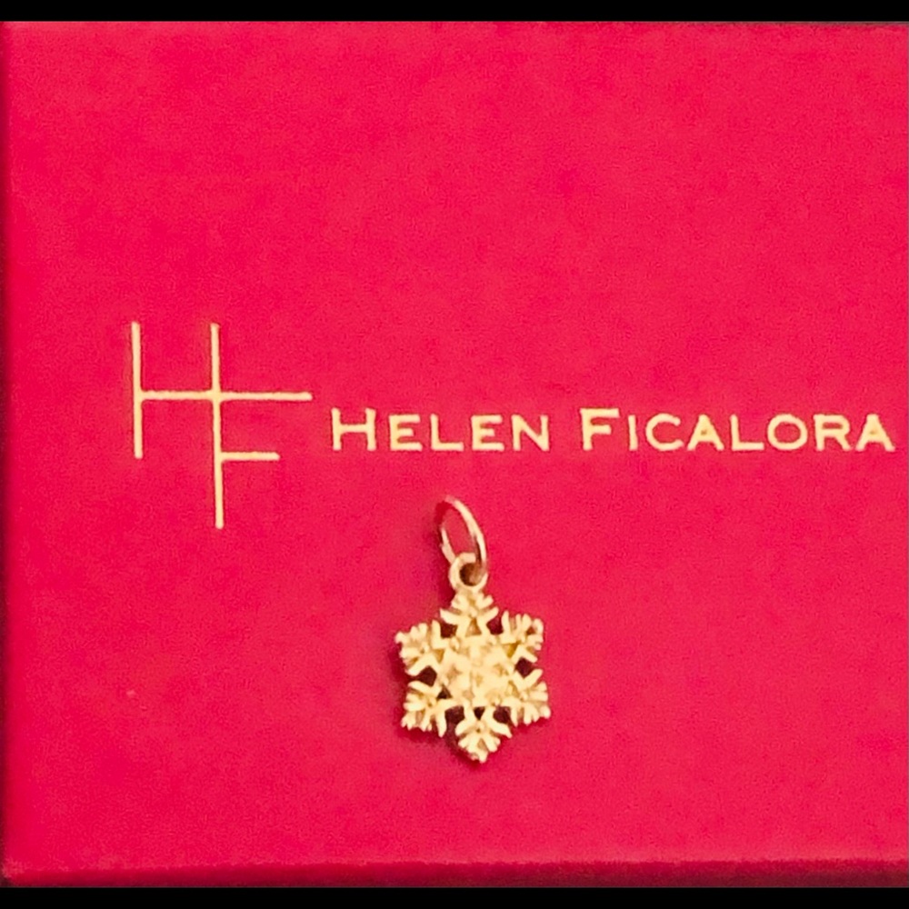 Helen Ficalora snowflake charm